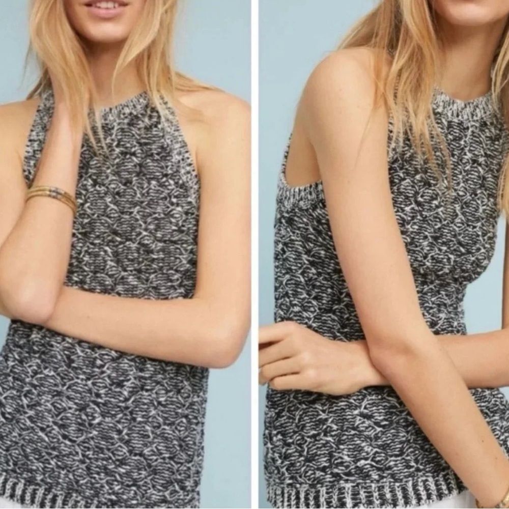 Moth Anthropologie Debussy Sweater Tank H2